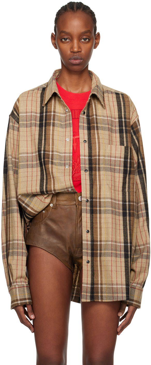VTMNTS Check Flannel Shirt