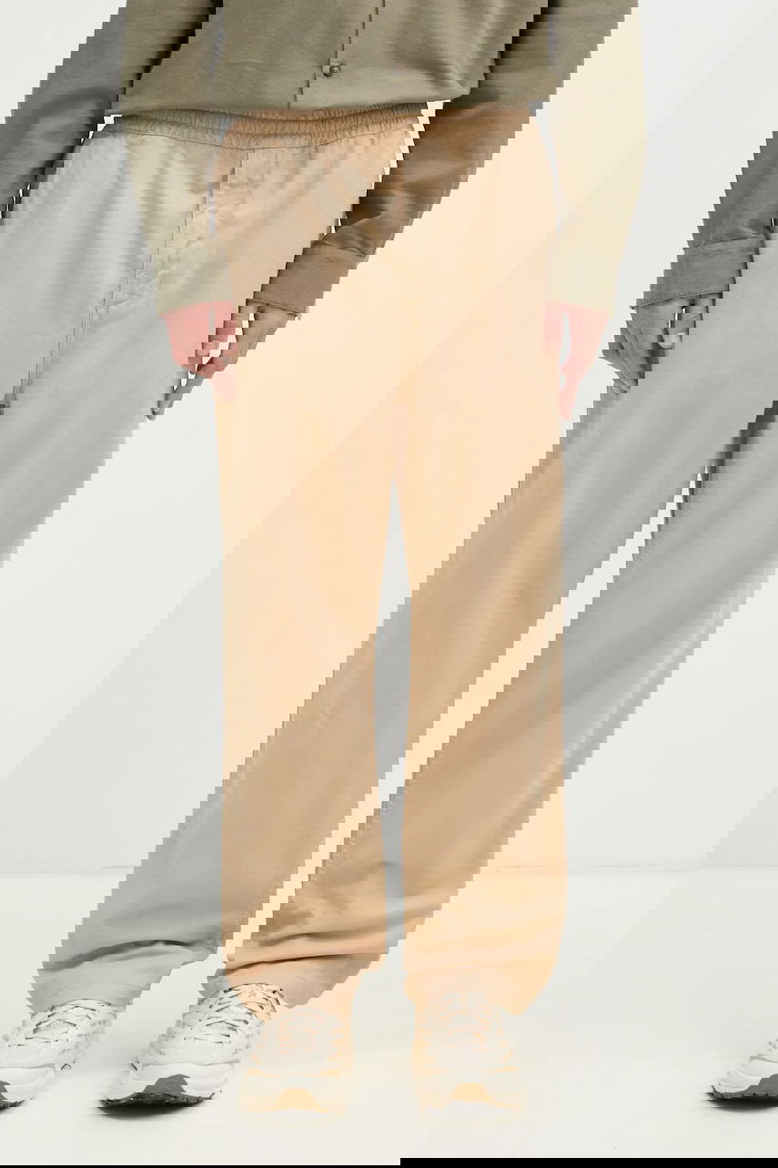 Панталони Carhartt WIP Loose-Fit Elasticated Waist Flint Pant Бежово | I029919.WALL, 0