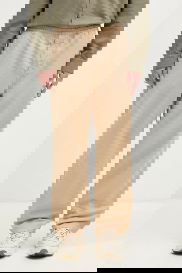 Панталони Carhartt WIP Loose-Fit Elasticated Waist Flint Pant Бежово | I029919.WALL, 0