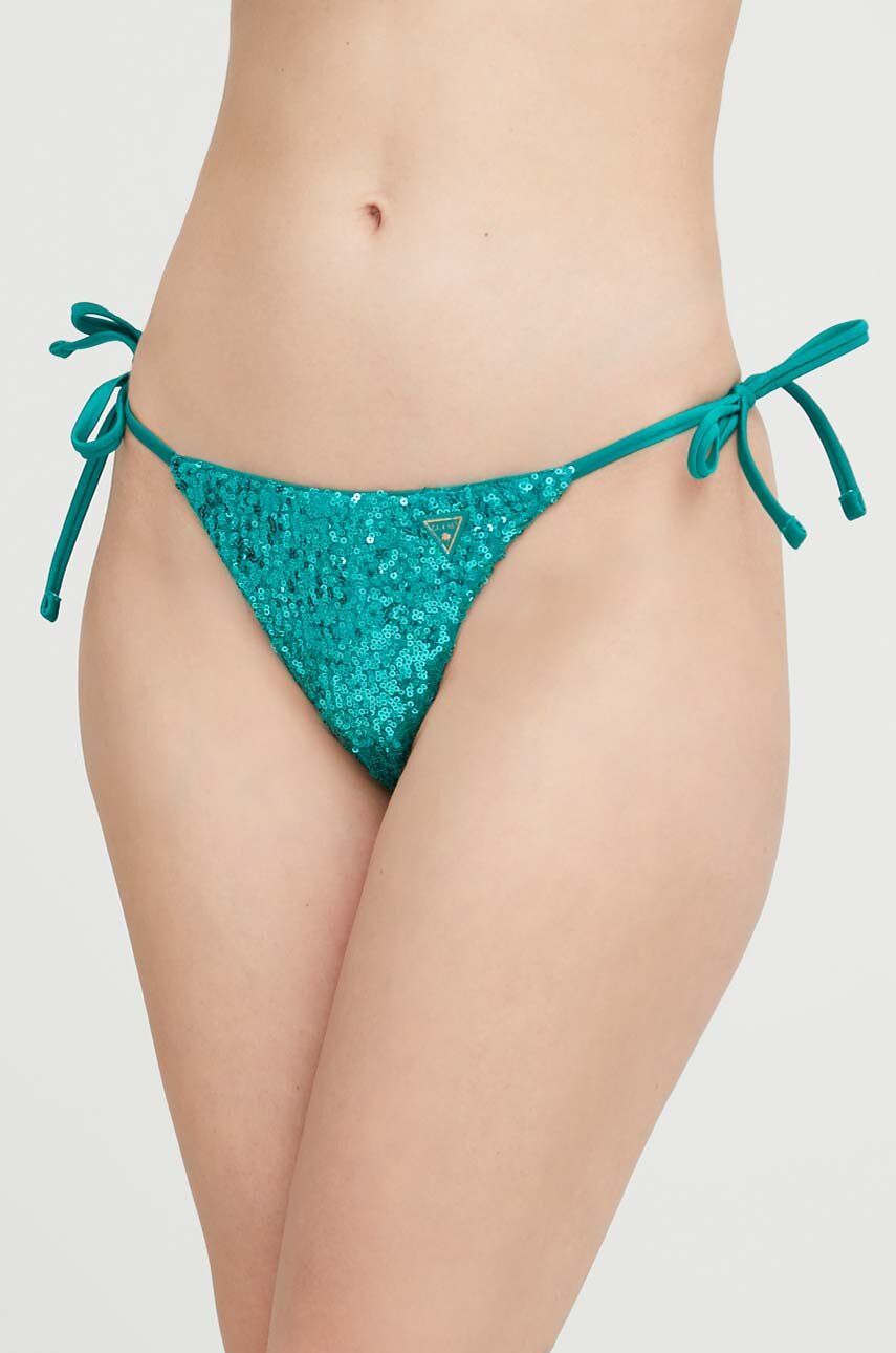 Бански GUESS Bikini Bottoms Тюркоазено | E3GO02.KBMV0, 0
