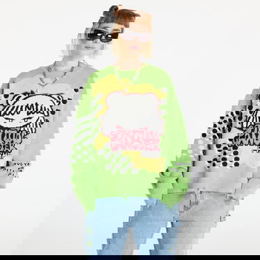 Суитчър Footshop Spiritual Gangster Graphic Knit Sweater Зелено | FTSHP_391, 1
