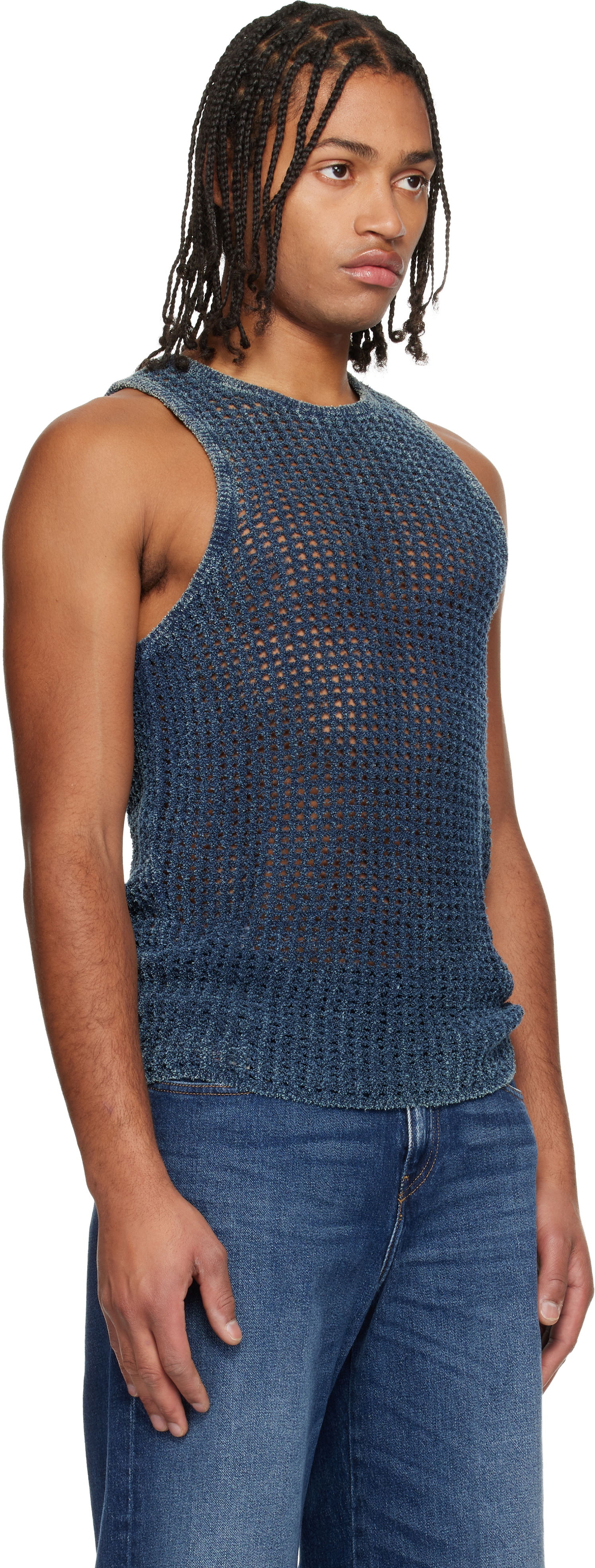 Потник Diesel K-Reca Tank Top Синьо | A19669-0CBDP-8AT, 1