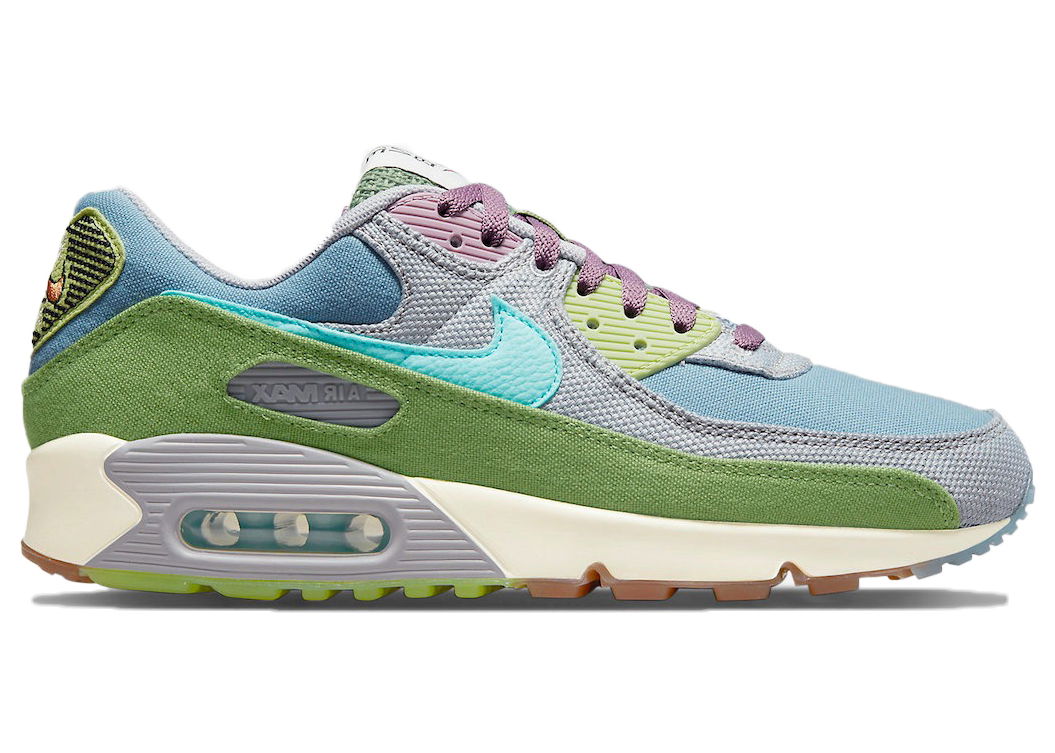 Кецове и обувки Nike Air Max 90 SE Sun Club Зелено | DM0036-400, 0