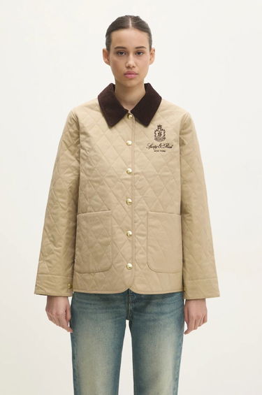 Яке Sporty & Rich Sporty & Rich Vendome Quilted Jacket Бежово | OW008512205BE01, 0