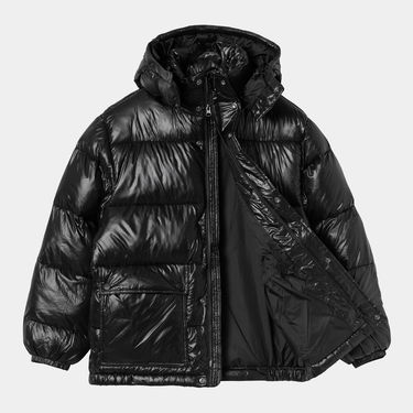 Пухо яке Carhartt WIP Benson Puffer Hooded Jacket Черно | I035370_9, 7
