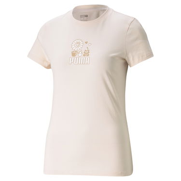 Тениска Puma Graphic Tee Summer Streetwear Cloud Pink Розово | 532552-27, 0