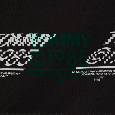 Тениска Tommy Hilfiger Tommy Jeans 1985 Pop Cotton-Jersey Черно | DM0DM18284BDS, 2