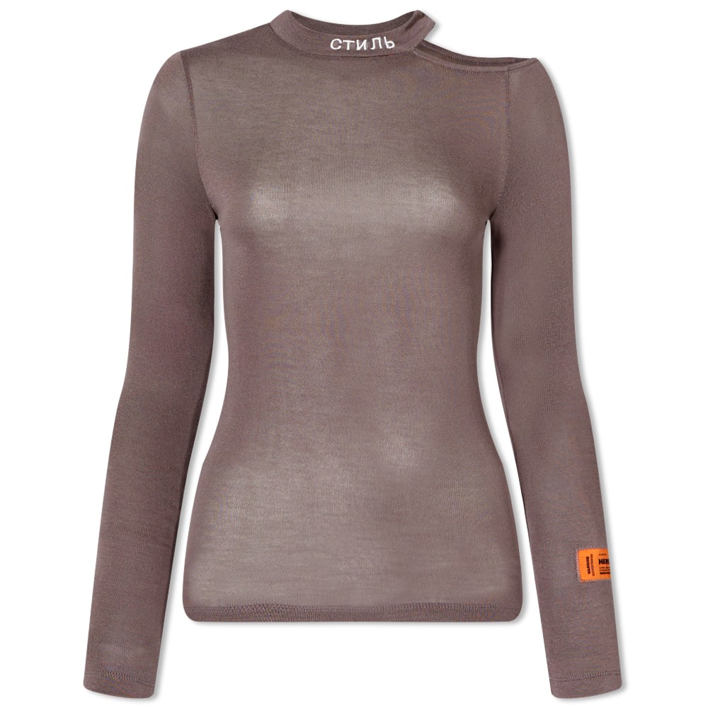 Тениска HERON PRESTON CTNMB Top Кафяво | HWAB024F22JER0010901, 0