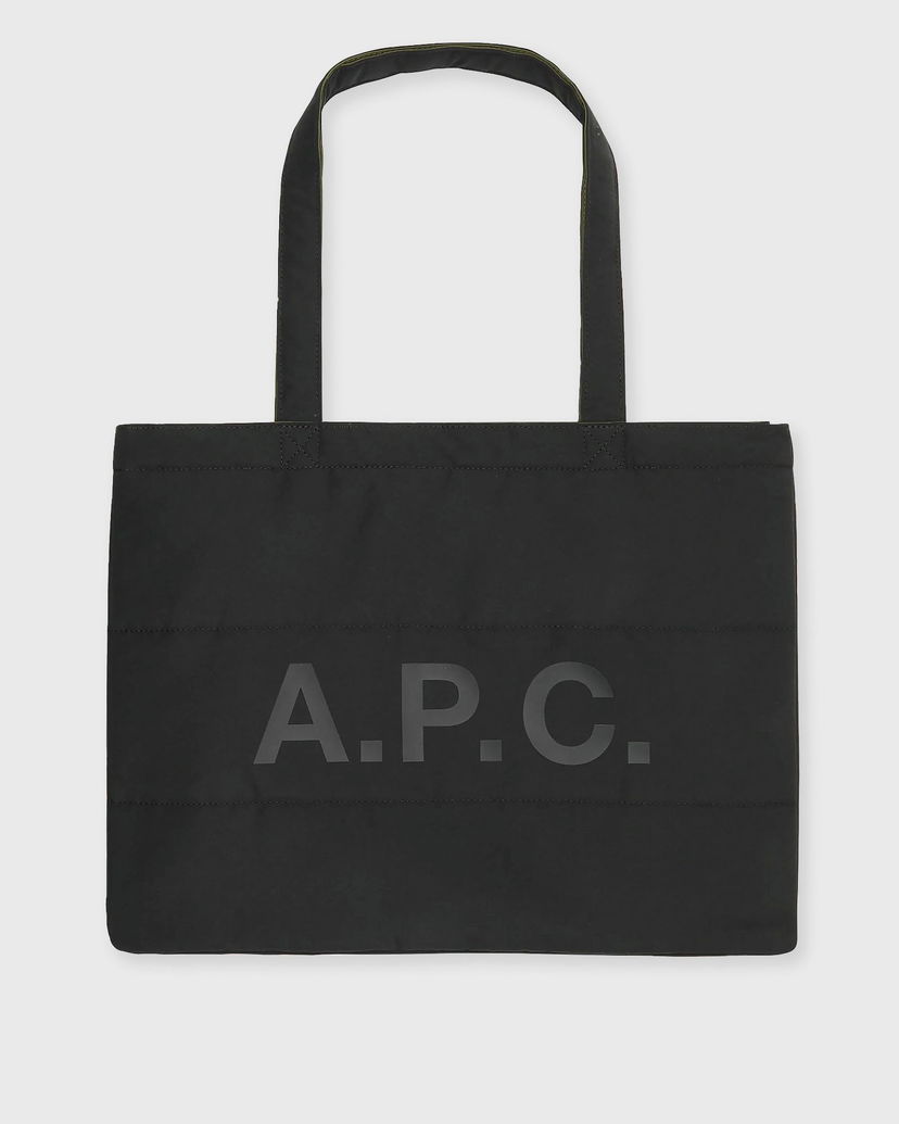 Голяма пазарска чанта A.P.C. Reversible Diane Tote Bag Черно | PSALL-M61893-TJD