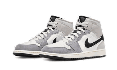 Кецове и обувки Jordan Air Jordan 1 Mid SE Craft "Cement Grey" Сиво | DZ4136-002, 4