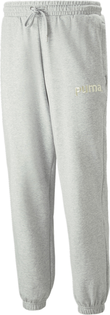 Спортни панталони Puma Drawstring Cuffed Team Sweatpants Сиво | 538261-004, 0