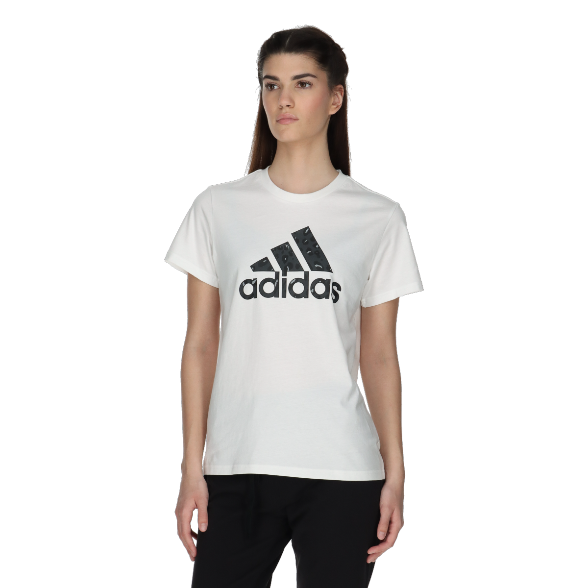 Тениска adidas Originals Animal Print T-Shirt Бяло | IV9378, 0
