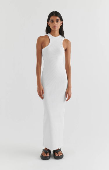 Pокля AXEL ARIGATO Scoop Asymmetric Dress Бяло | A2087001, 7