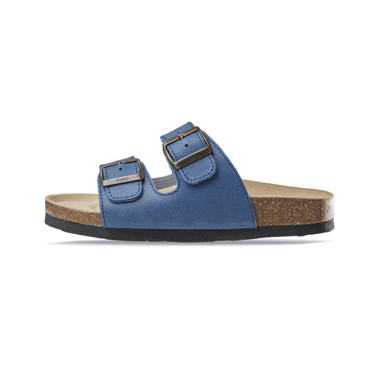 Кецове и обувки Vasky Vasky Mary Cork Footbed Slides Синьо | S-5002-109-M, 0