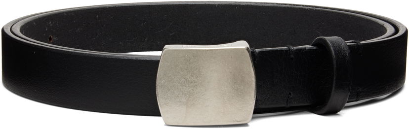 Колани Neighborhood Leather Narrow Belt Черно | 252PKNH-AC01