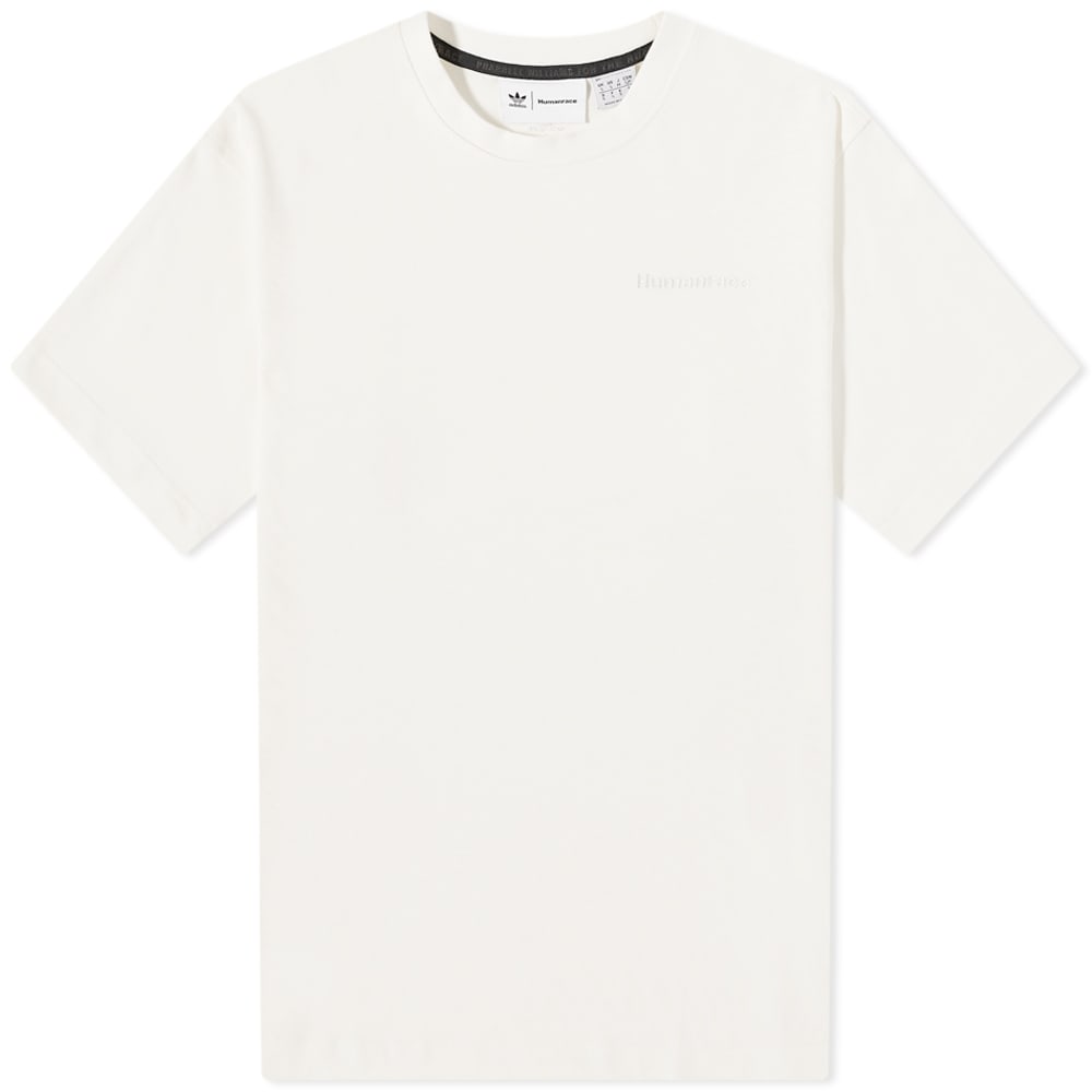 Тениска adidas Originals x Pharrell Williams Basics Tee Бяло | HF9958, 0