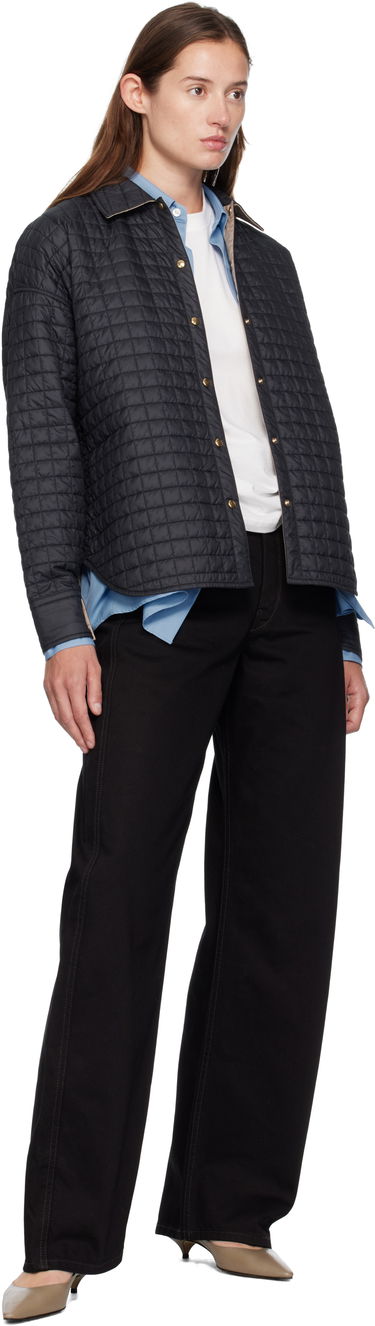 Пухо яке Moncler Moncler Quilted Overshirt Тъмно синьо | K20932F00011788RS, 3