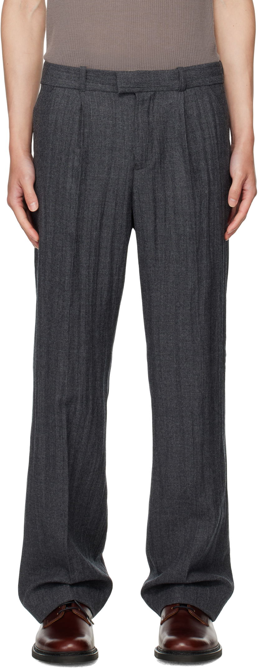 Панталони OUR LEGACY Slack Trousers Сиво | M4254SSG