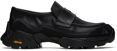 Кецове и обувки ROA Leather Loafers Черно | LOLE10-001, 0