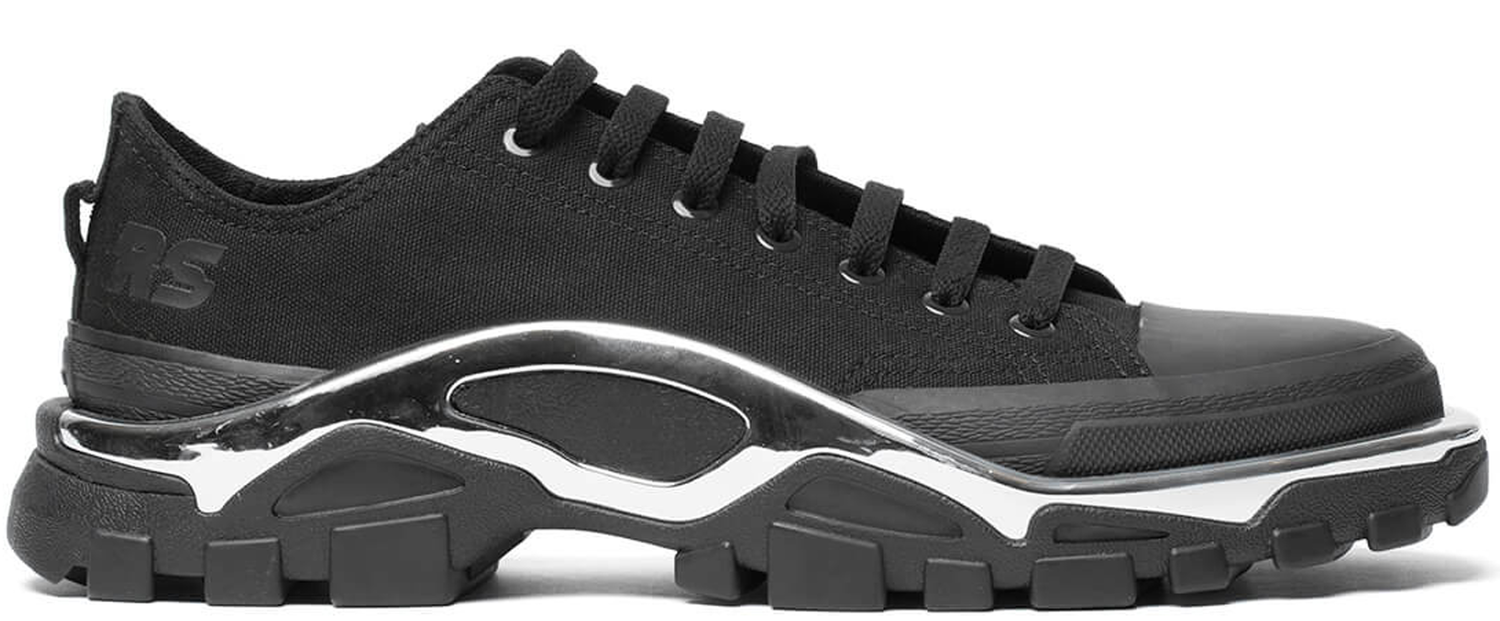Кецове и обувки adidas Originals Detroit Runner Raf Simons Core Black Черно | F34243, 0