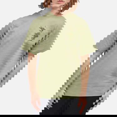 Тениска Burberry Knight Logo Graphic T-Shirt Зелено | 8102450-C1744, 2