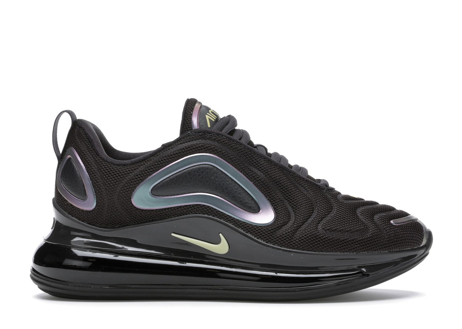 Кецове и обувки Nike Air Max 720 Oil Grey Bicycle Yellow W Черно | CN0137-001, 0