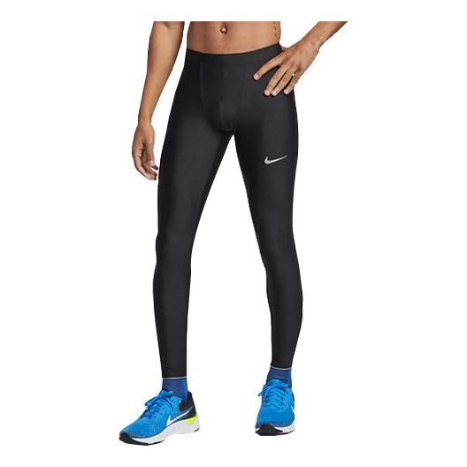 Клинове Nike Dri-FIT Logo Tight Pants Черно | AT4242-010