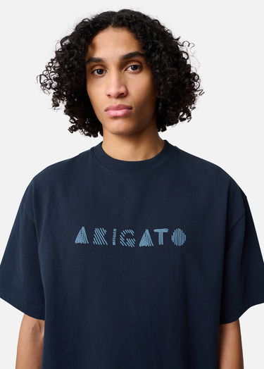 Тениска AXEL ARIGATO Arigato T-Shirt Тъмно синьо | A3450003, 5