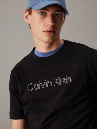Тениска CALVIN KLEIN Calvin Klein Graphic Short Sleeve T-Shirt Черно | LVGMS5K164-UB1, 1