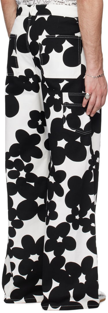 Карго панталони Marni Marni Dillies Print Cargo Pants Бяло | PUMU0287A0 UTC462, 2