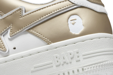 Кецове и обувки BAPE Bape Sta Gold #4 Бежово | 0ZXSHM191053L-GOLD, 5