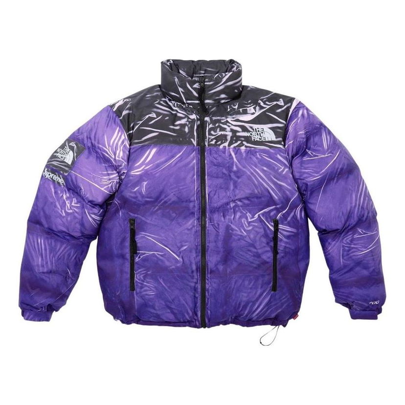 Пухо яке Supreme Printed Nuptse Jacket Лилаво | SUP-SS23-077