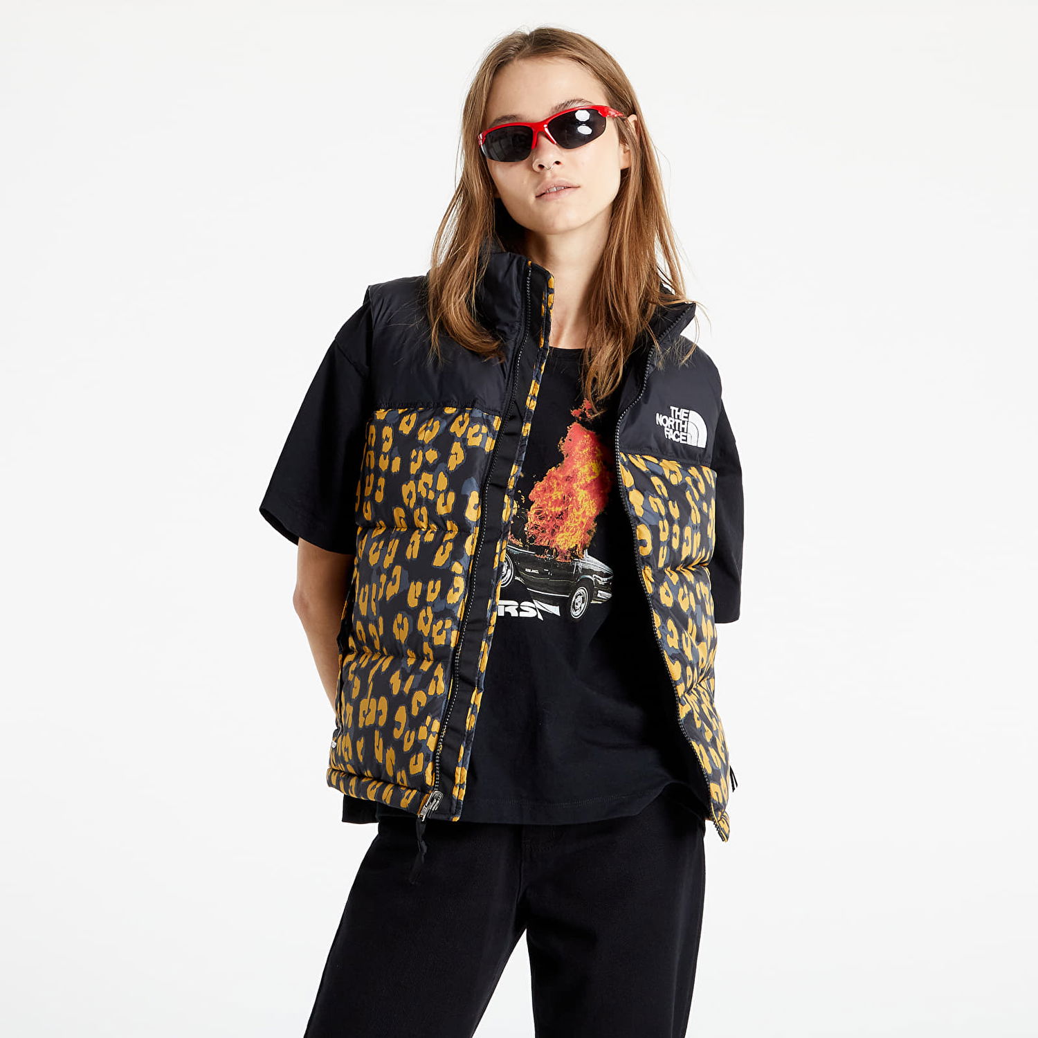 Жилетка The North Face Printed 1996 Retro Nuptse Vest Многоцветен | NF0A5IXL28A1, 0
