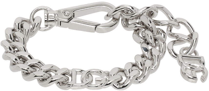 Гривна Dolce & Gabbana DG Logo Chain Bracelet Металик | WBQ5M1W1111, 0