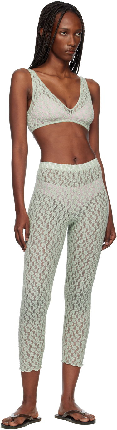 Сутиен Baserange Crescent Lace Bralette Зелено | BRCR-LA-WI25, 3