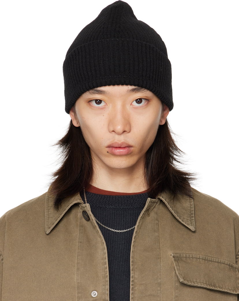 Шапка OUR LEGACY Our Legacy Knit Beanie Черно | A4258KB