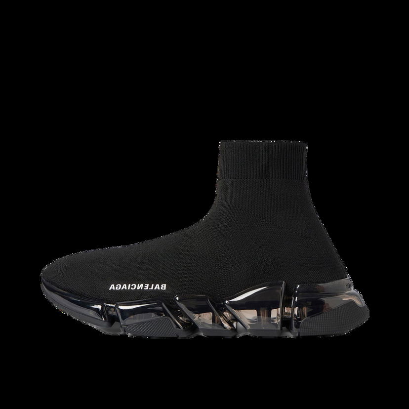 Кецове и обувки Balenciaga Speed 2.0 Clear Sole Black Черно | 617239W2DC41000