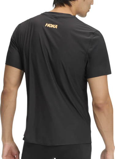 Тениска Hoka One One Short Sleeve T-Shirt Airolite 2.0 Черно | 1175771-bkgd, 1