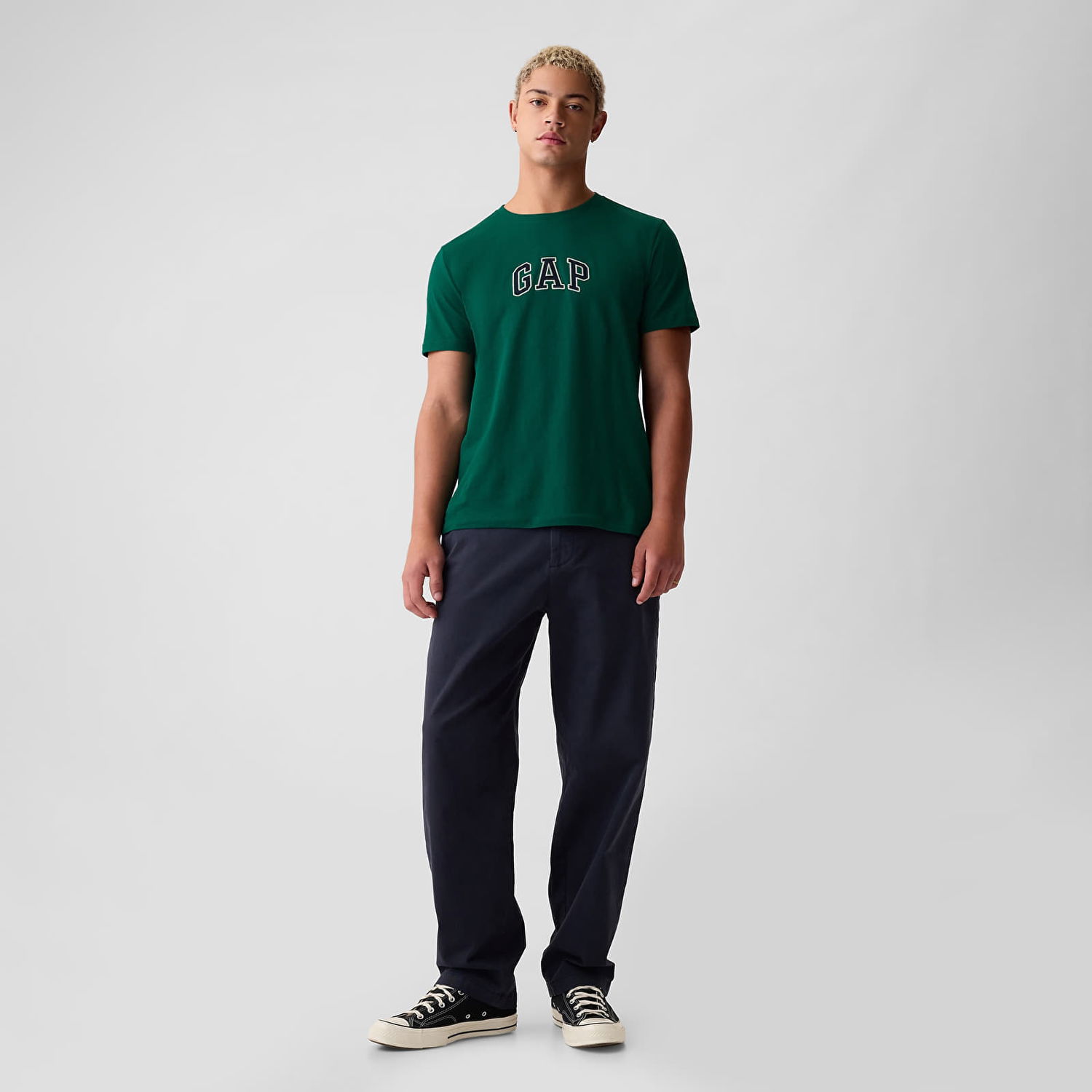 Тениска GAP Logo Tee Aventurine Green 195421 Зелено | 570044-18, 1
