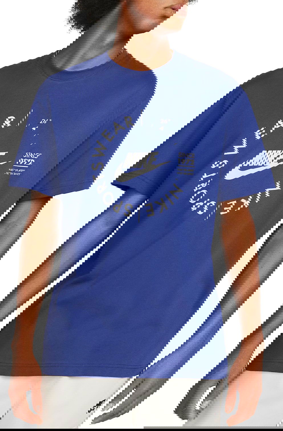 Тениска Nike Sportswear T-shirt Тъмно синьо | fd1182-455, 0