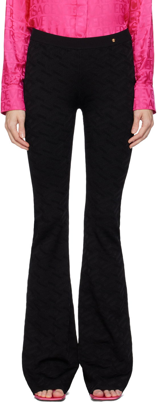 Панталони Versace La Greca Trousers Черно | 1001914_1A05236, 0