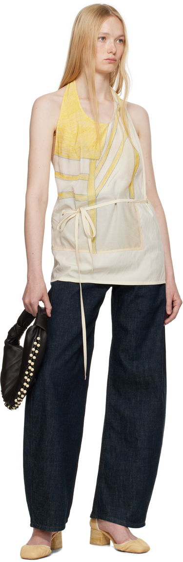 Дамска чанта LEMAIRE Lemaire Beaded Mini Fortune Croissant Bag Черно | BG0152 LL095, 3