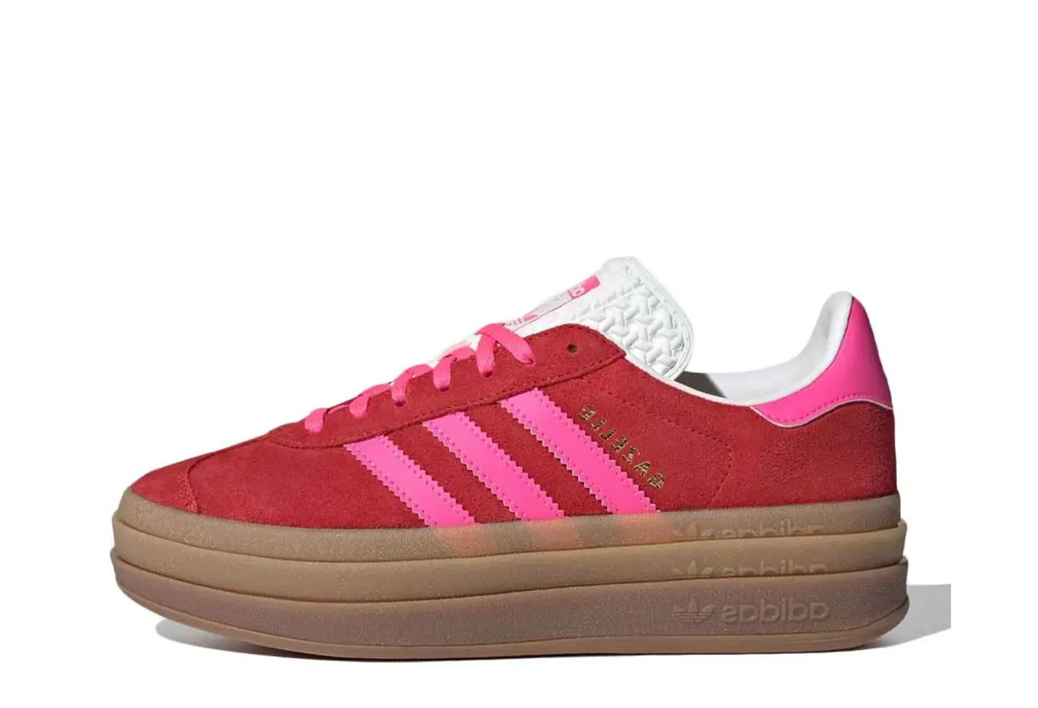 Кецове и обувки adidas Originals Gazelle Bold Collegiate Red Pink Червено | IH7496, 0