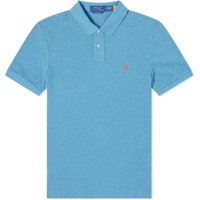 Поло тениска Polo by Ralph Lauren Custom Fit Polo Shirt Синьо | 710680784366, 1