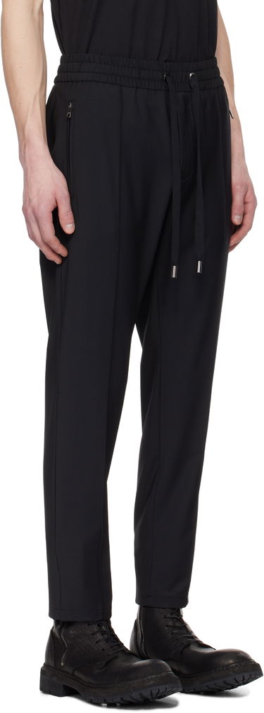 Спортни панталони Dolce & Gabbana Dolce&Gabbana Tela Lana Track Pants Черно | GYACETFURK8, 1