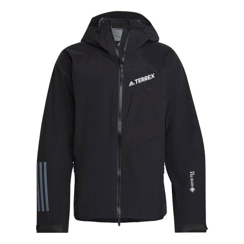 Ветровка adidas Performance Terrex Gore-Tex Pro Jacket 'Black White' Черно | HH8899
