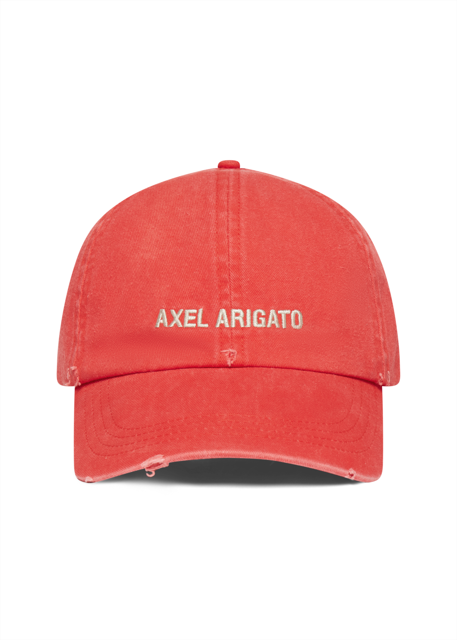 Шапка с козирка AXEL ARIGATO Axel Arigato Distressed Logo Cap Червено | X0101014, 1