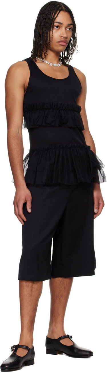 Потник Simone Rocha Simone Rocha Tutu Hem Tank Top Черно | 5334 0553, 3