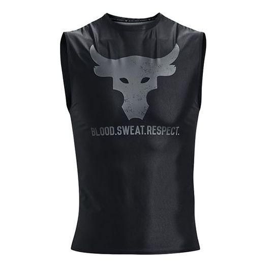 Потник Under Armour Project Rock Iso-Chill Men's Training Sleeveless Shirt Черно | 1361649-001, 0