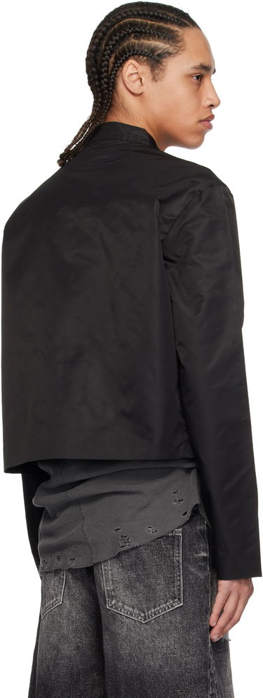 Яке бомбър Who Decides War Who Decides War Window Cropped Moto Jacket Черно | 1131510002SS25, 2